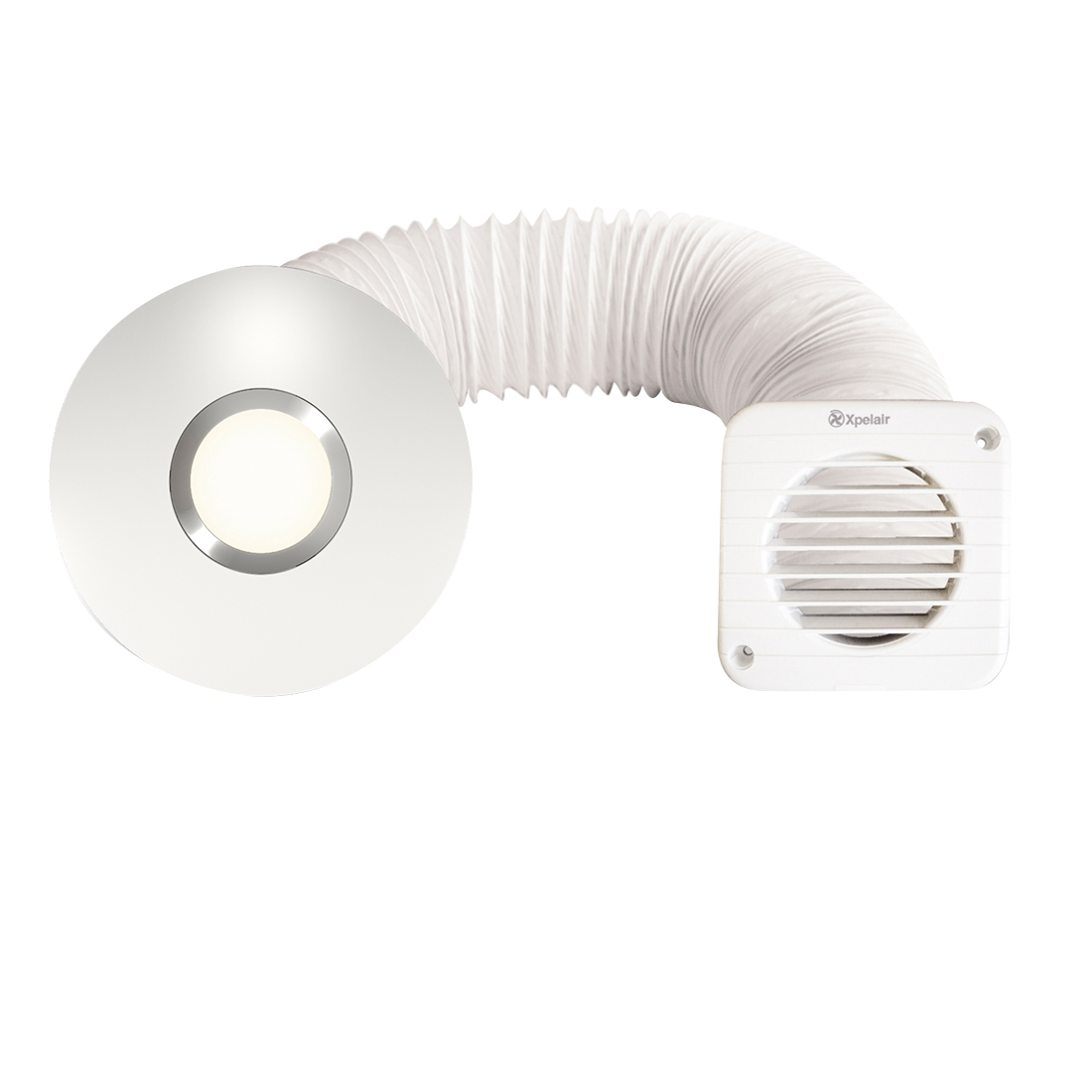 Xpelair Simply Silent Shower Fan with Light
