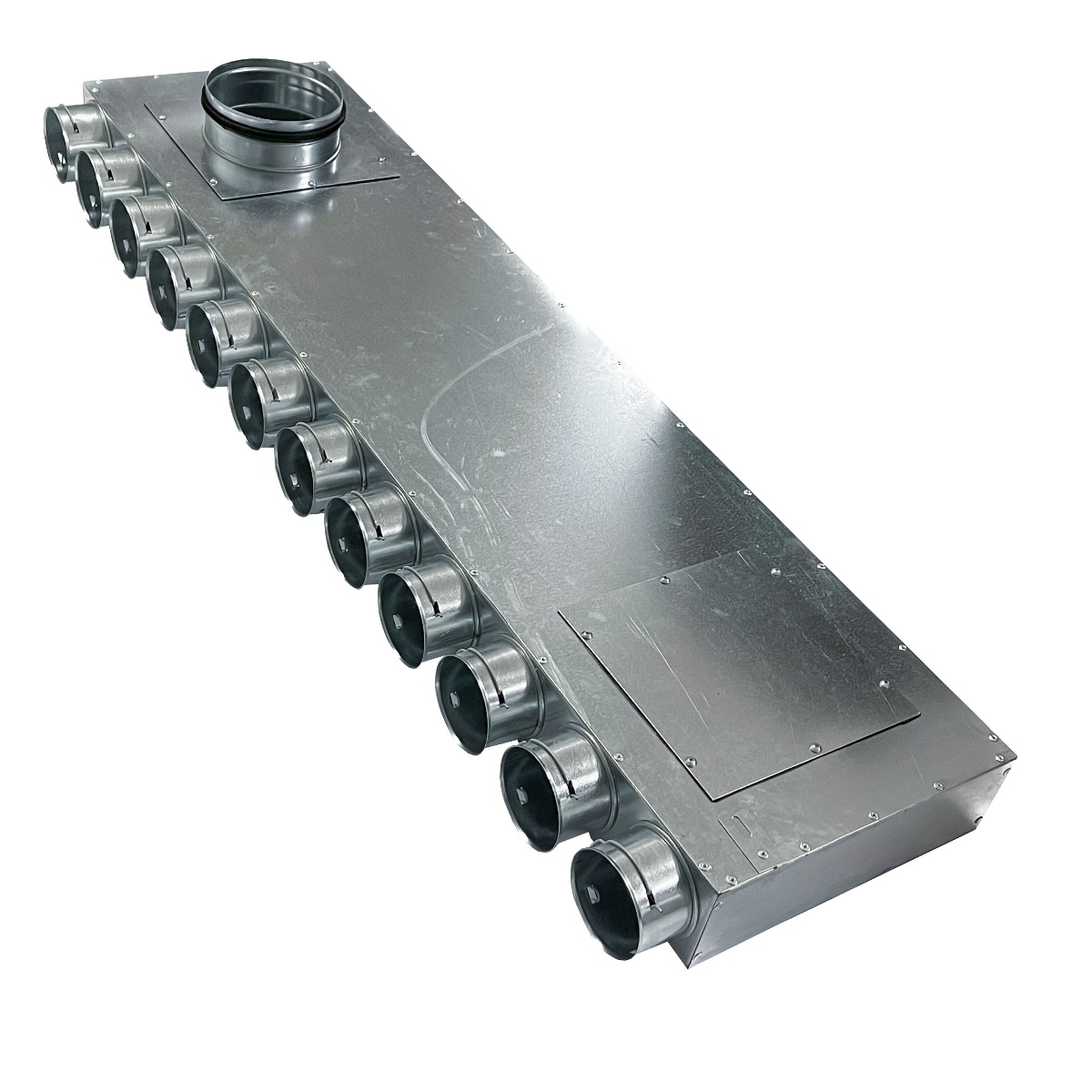 QV 12 Pt Adjustable Top Entry Distribution box - 150 spigot (75mm)