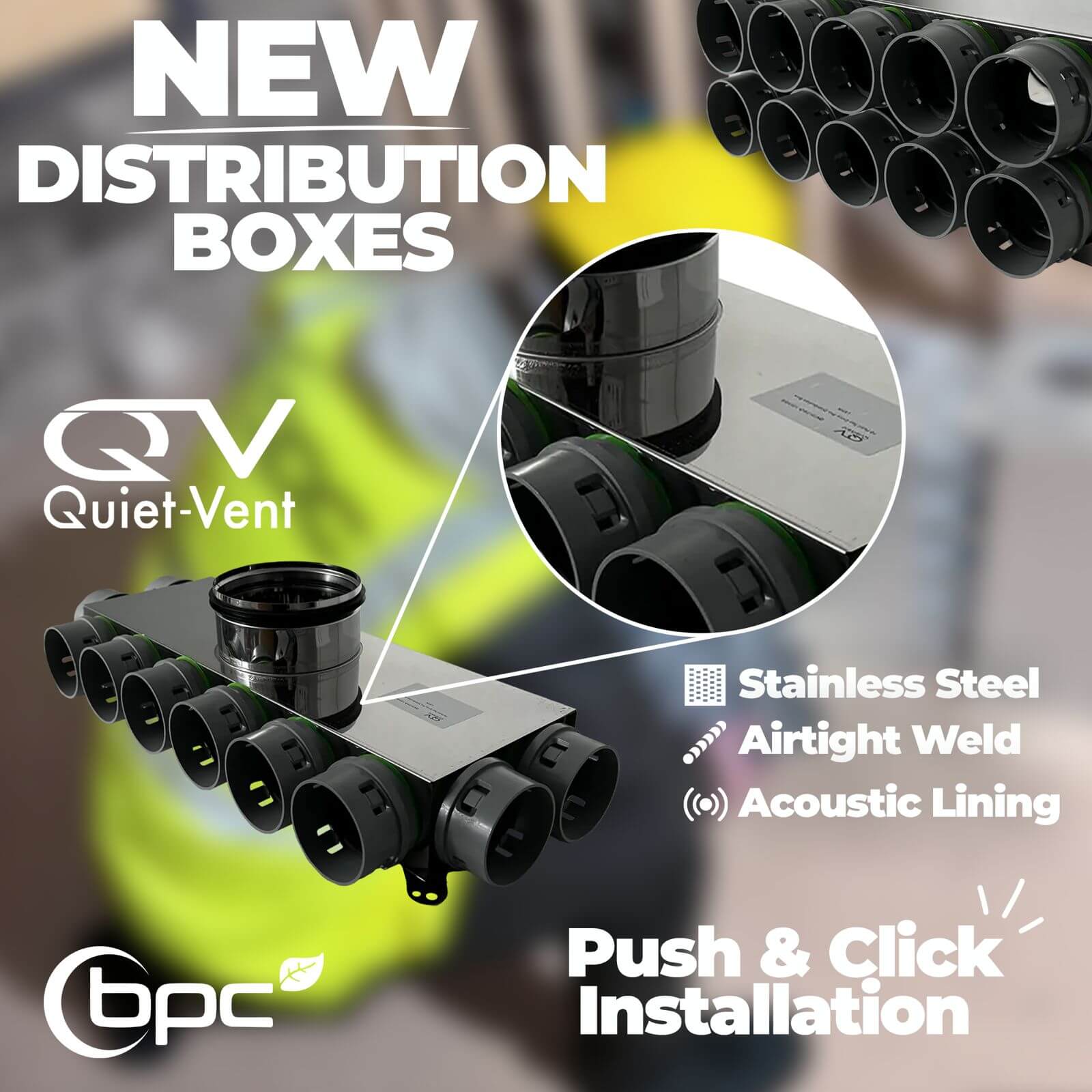 The Whole New QV Pro Range for Superior Air Quality