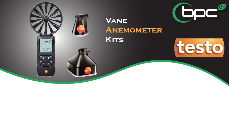 Testo 417 Vane Anemometer (Choice of Kits)